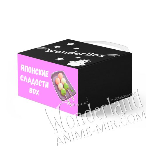 Лут бокс Японские и европейские сладости / Japanese sweets box